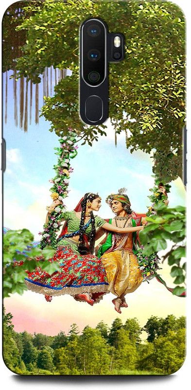 INTELLIZE Back Cover for OPPO A5 2020 KRISHNA, LORD KRISHNA, VASUDEV, GOD, KRISHN KANHIYA, RADHA  (Multicolor, Hard Case, Pack of: 1)