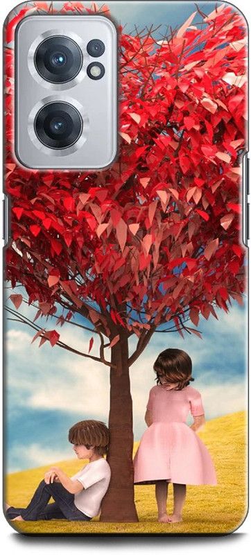 WallCraft Back Cover for OnePlus Nord CE 2 5G GIRL, BOY, RED LOVE TREE, HEART, KIDS, LOVE  (Multicolor, Dual Protection, Pack of: 1)