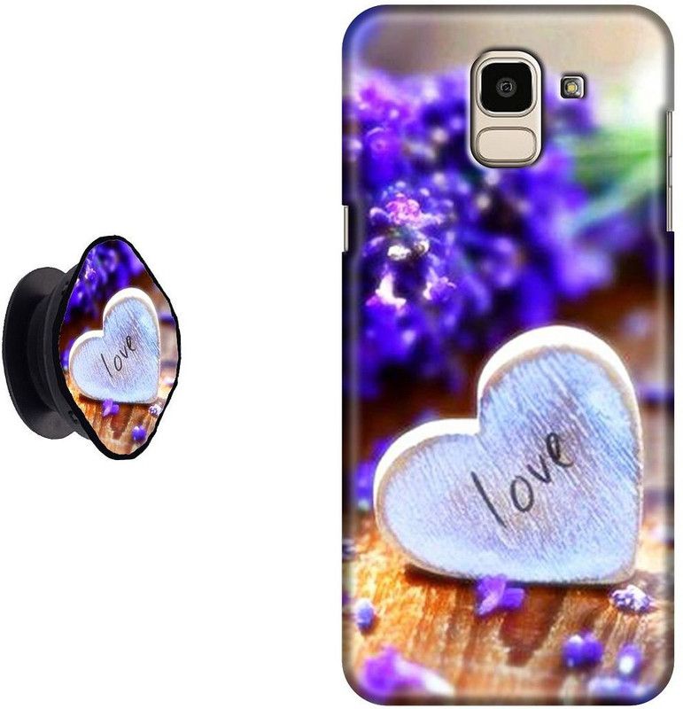 My Swag Back Cover for Samsung Galaxy J6, Samsung Galaxy On6  (Multicolor, Cases with Holder, Pack of: 1)