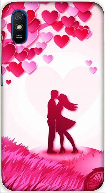 iprinto Back Cover for Mi Redmi 9A, Mi Redmi 9i Love Boy And Girl Back Cover  (Multicolor, Waterproof, Pack of: 1)