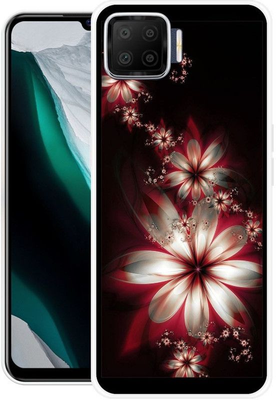 SIMAWAT Back Cover for Oppo F17  (Multicolor, Grip Case, Silicon)
