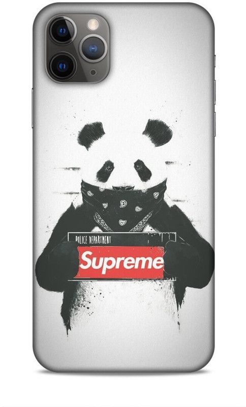 Covermania Back Cover for Apple iPhone 11 Pro Max  (White, Black, Waterproof)