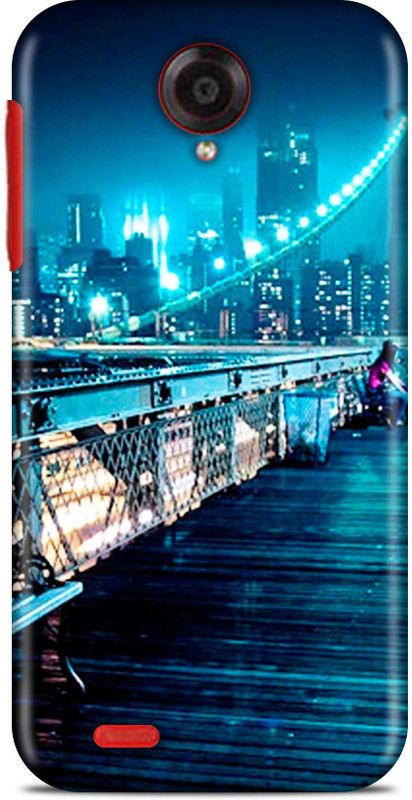 Sankee Back Cover for Lenovo S820  (Blue, Hard Case)