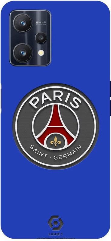 softcrash Back Cover for Realme 9Pro 5G SOCCER, PARIS, PSG, LOGO, CREST  (Multicolor, Pack of: 1)