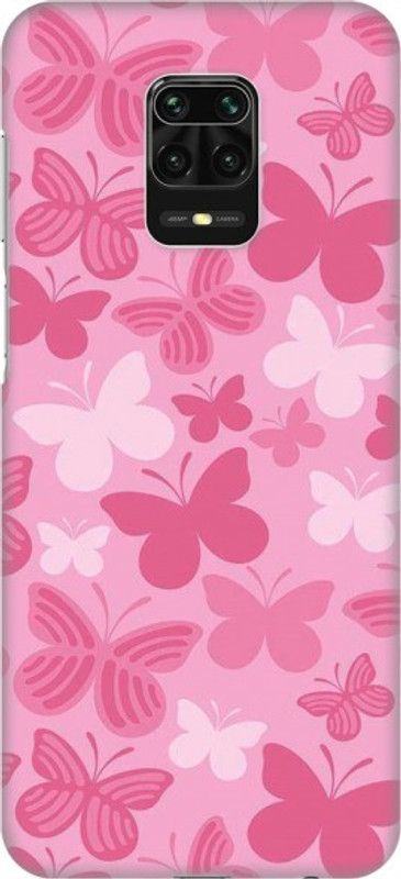 COBIERTAS Back Cover for Poco M2 Pro  (Pink, Hard Case)