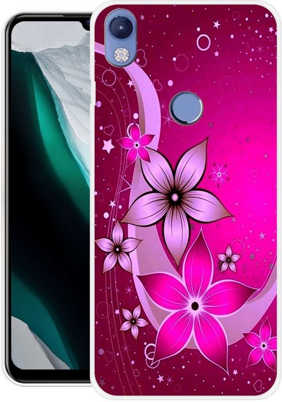 WOELLO Back Cover for Itel S42  (Multicolor, Grip Case, Silicon, Pack of: 1)