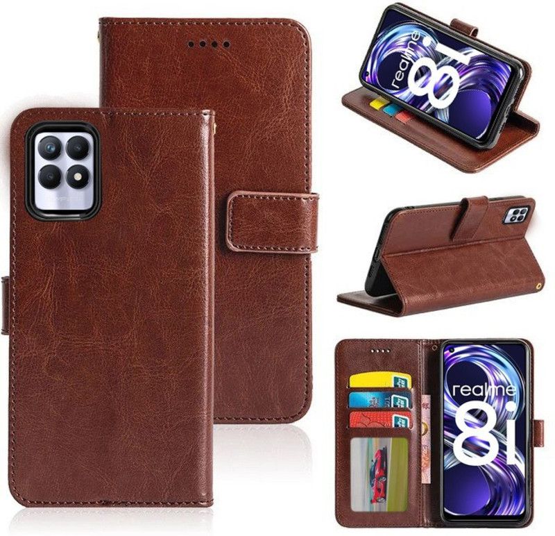 Digoz Back Cover for Realme Narzo 50  (Brown, Dual Protection, Pack of: 1)