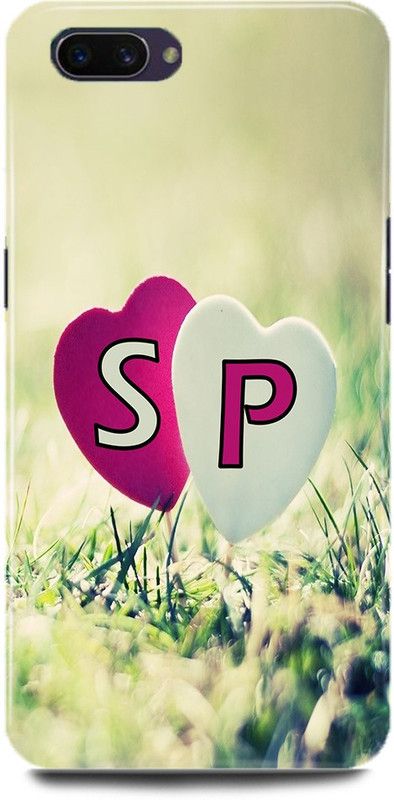 Dimora Back Cover for OPPO K1, CPH1893,S Loves P Name,S Name, P Letter, Alphabet,S Love P NAME  (Multicolor, Hard Case)