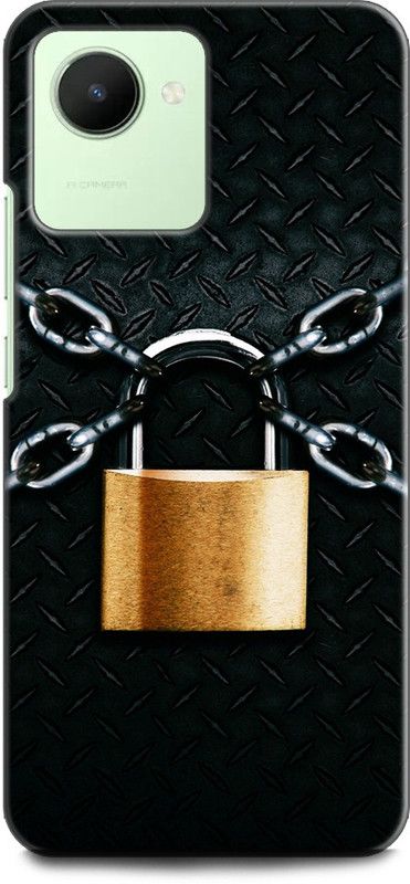 WallCraft Back Cover for Realme C30, RMX3581 LOOK SCREEN, ABSTRACT, TEXTURE, EDGE, DARK  (Multicolor, Dual Protection, Pack of: 1)