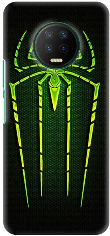 PNBEE Back Cover for Infinix Note 7, X690B, X690 - Spiderman Logo Print  (Multicolor, Hard Case, Pack of: 1)