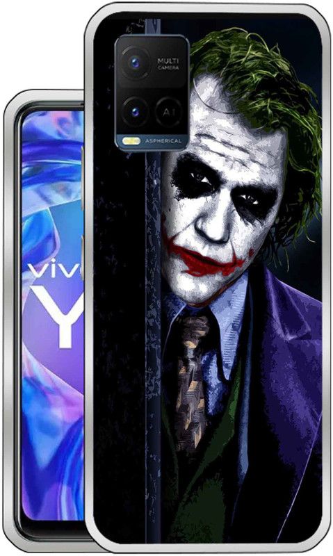 Vascase Back Cover for Vivo Y21 2021  (Multicolor, Dual Protection, Silicon)
