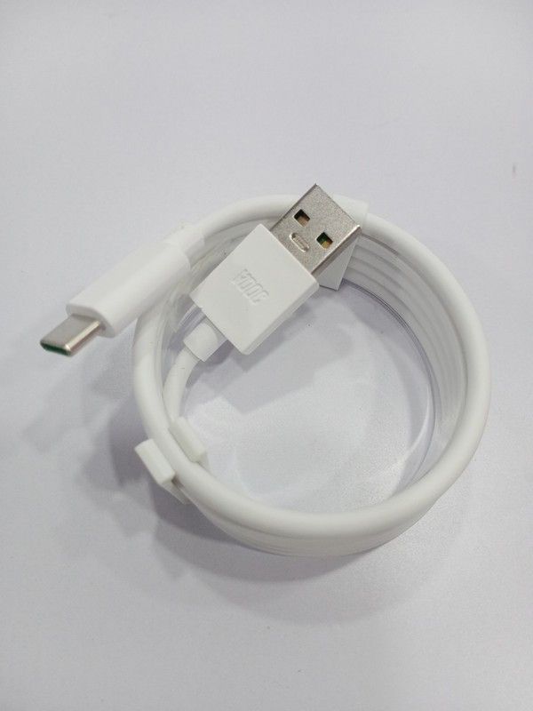 SAIQA USB Type C Cable 6.5 A 1.00353999999995 m Copper Braiding Fast charging usb type c cable  (Compatible with Type C Cable For Xiaomi Note 7S | Xiaomi Note 7 | Xiaomi 8A Mi A1 | Mi A2, White, One Cable)