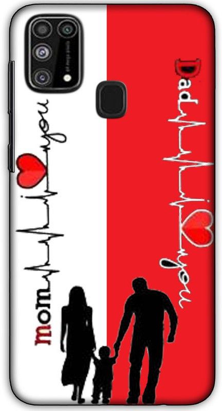 artocus Back Cover for Samsung Galaxy M31, Samsung Galaxy M31 Mom dad lifeline Printed Back Cover  (Multicolor, Hard Case, Pack of: 1)