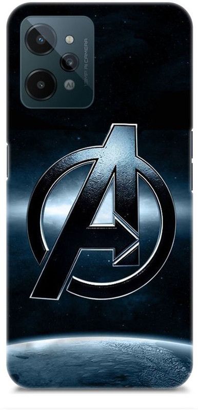 Chiraiyaa Back Cover for realme C31  (Blue, Black)