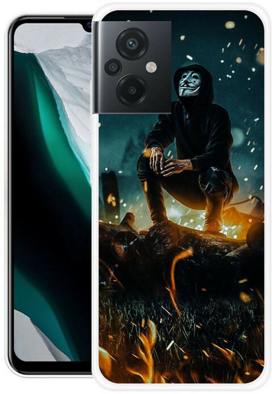 AJM Back Cover for POCO-M5  (Multicolor, Flexible, Silicon, Pack of: 1)