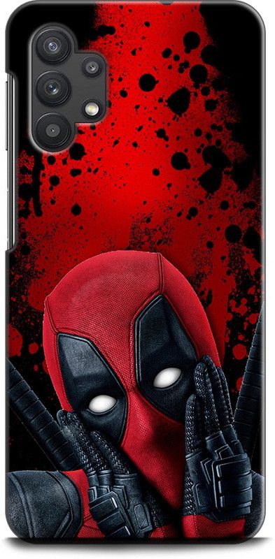 INDICRAFT Back Cover for SAMSUNG Galaxy M32 5G DEADPOOL, FUNNY , COMIC, MARVEL, SUPERHERO, COMIC  (Multicolor, Shock Proof)