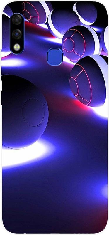 SmartNxt Back Cover for Infinix Hot 7 Pro  (Purple, Flexible, Silicon)