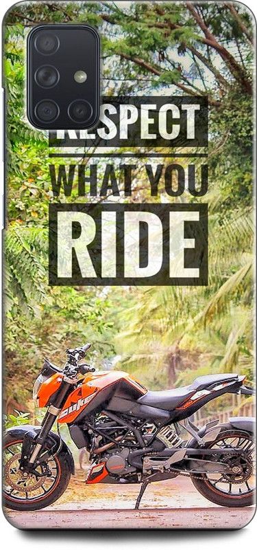 Afterglow Back Cover for SAMSUNG Galaxy A71 KTM, KTM BIKE, SUPERBIKE, BIKE LOVER, DUKE, KTM RC200  (Multicolor, Shock Proof, Pack of: 1)