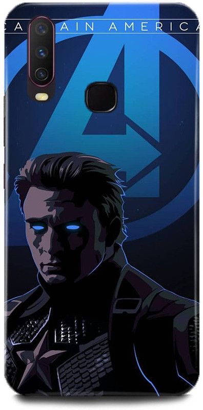 play fast Back Cover for Vivo Y15/1901 AVENGERS PRINTED  (Multicolor, Hard Case, Pack of: 1)
