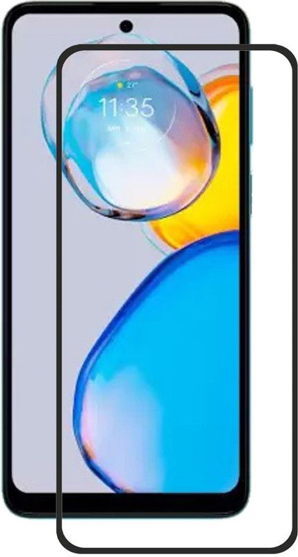 NSTAR Edge To Edge Tempered Glass for Motorola e32,Moto e32,MOTOROLA E32,MOTO E32  (Pack of 1)