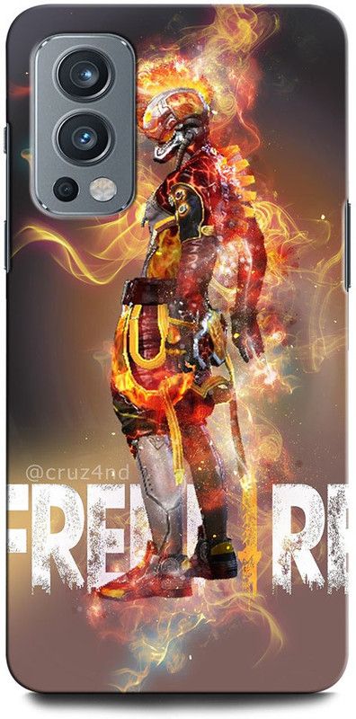ORBIQE Back Cover for OnePlus Nord 2 5G FREEFIRE, JUEGO, GUN, METAL, FIRE, BACKGROUND, GAME, ARMY  (Multicolor, Hard Case, Pack of: 1)