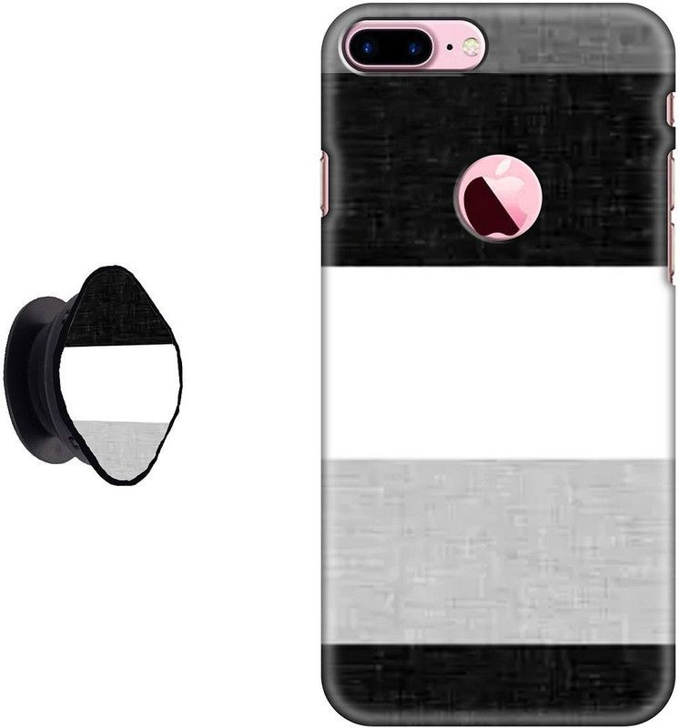 Hello Case Back Cover for Apple iPhone 7 Plus  (Multicolor, Cases with Holder, Pack of: 2)