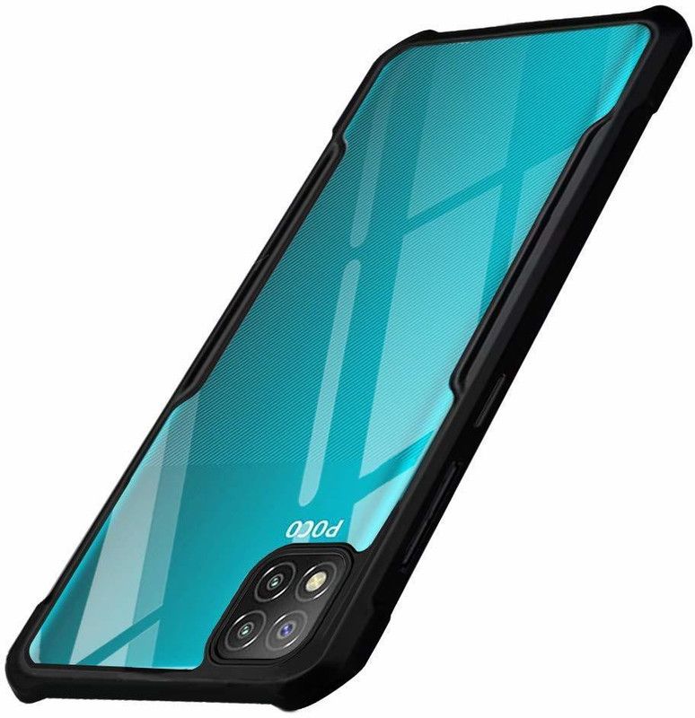 Kolorfame Back Cover for Poco C3  (Transparent, Flexible, Pack of: 1)