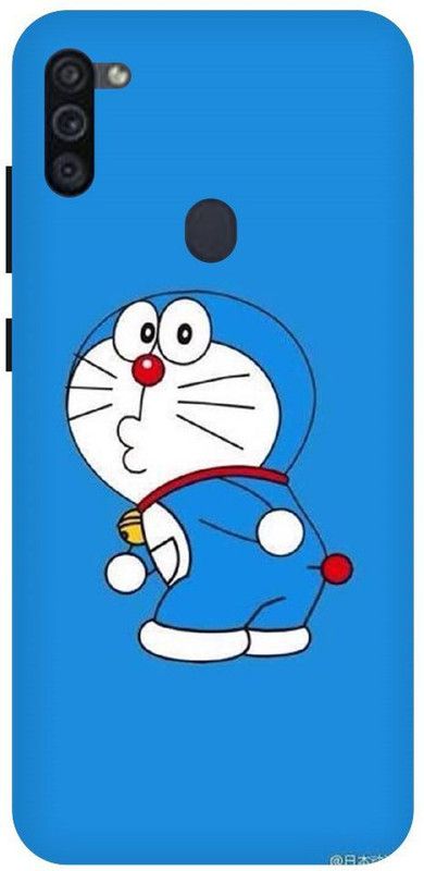 URCHIN Back Cover for Samsung M11 Doraemon, Nobita, Cartoon, Funny, Cute, doraemon, doremon  (Multicolor, Shock Proof, Pack of: 1)