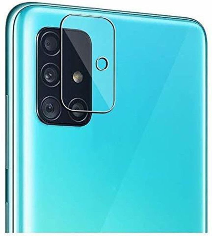 Transparent Back Camera Lens Glass Protector for Aii Samsung Galaxy A71  (Pack of: 2)