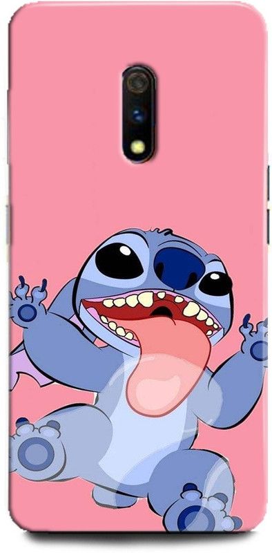 Afterglow Back Cover for Realme X STITCH, CARTOON, COLOUR, CUTE, COLOURFULL  (Multicolor, Shock Proof, Pack of: 1)