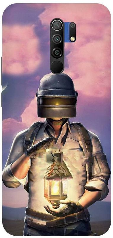 URCHIN Back Cover for Redmi9primePubg, Pubg Map, Pubg Game, Pubg Love  (Multicolor, Shock Proof, Pack of: 1)