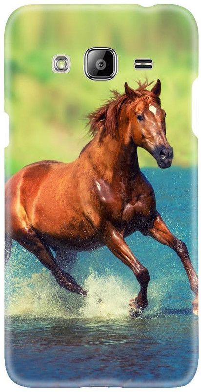 Smutty Back Cover for Samsung Galaxy J3 Pro, J320G - Horse Print  (Multicolor, Hard Case, Pack of: 1)