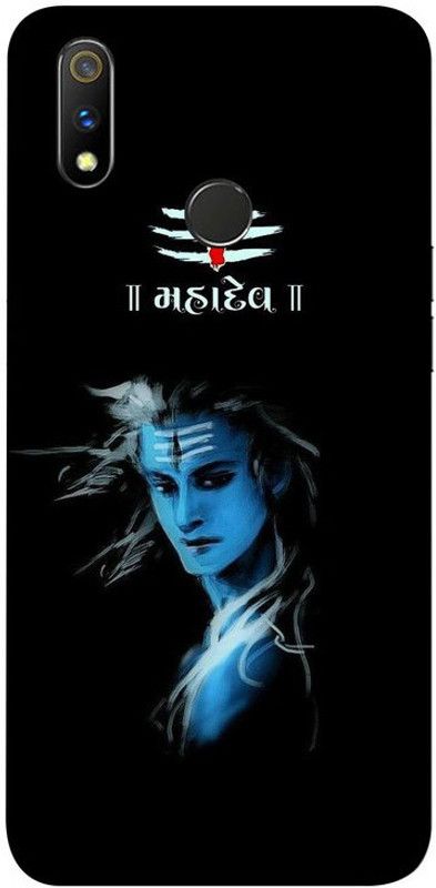 Skyhawk Back Cover for Realme 3 pro Lord Mahadev  (Multicolor, Waterproof, Silicon, Pack of: 1)