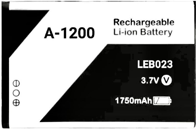 Wokia-Electronics Company Mobile Battery For Lava A-1200 II Leb023 II 1750mAh