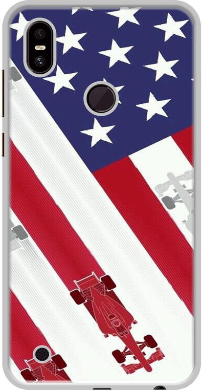 Casotec Back Cover for Fluo X2 Max  (Multicolor, Silicon, Pack of: 1)