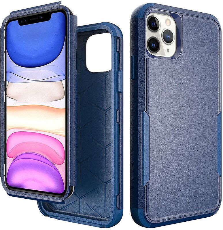Mofi Back Cover for Apple iPhone 11 PRO (5.8 Inch)  (Blue, Dual Protection, Pack of: 1)