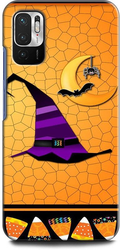 Wall Art Back Cover for REDMI Note 10T 5G  (Yellow, Dual Protection, Pack of: 1)
