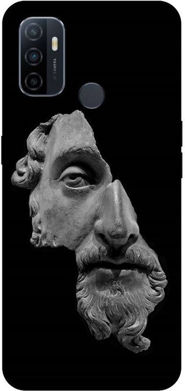 UMPRINT Back Cover for Oppo A33/Oppo CPH2137 Disillusioned Statue Aesthetics Printed Back Cover  (Multicolor, Hard Case, Pack of: 1)