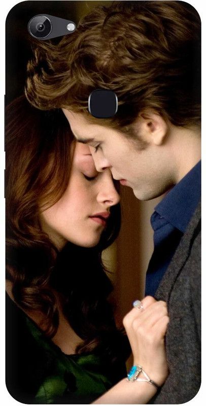 FRONK Back Cover for vivo Y81, vivo 1803 TWILIGHT, SAGA, LOVE, COUPLE  (Grey, Hard Case, Pack of: 1)