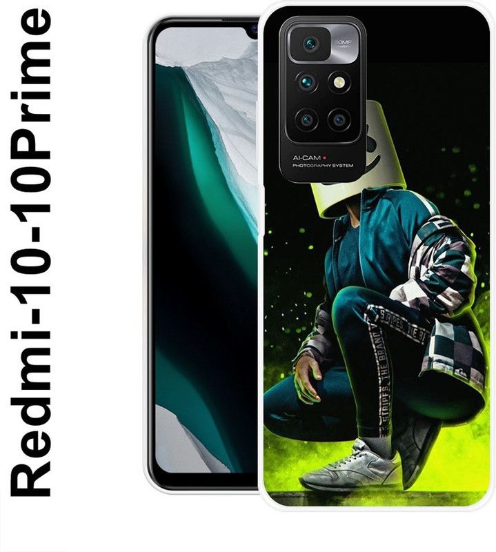 PALWALE BALAJI Back Cover for Redmi 10 Prime  (Multicolor, Grip Case, Silicon)