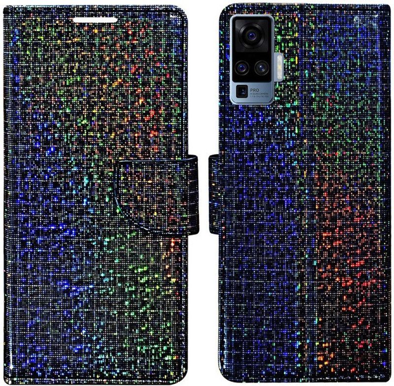 Dhar Flips Flip Cover for Vivo X50 Pro ( World's First Colour Changing Flip Cover )  (Multicolor, Magnetic Case, Pack of: 1)