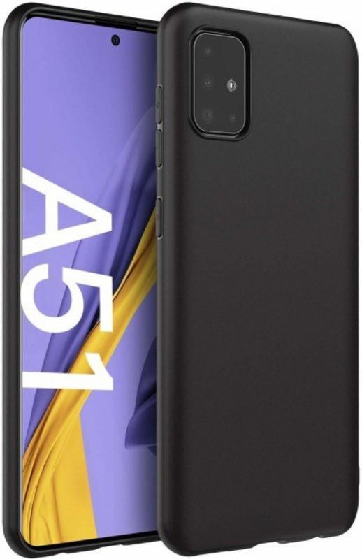 Skcase Pouch for Samsung Galaxy A51 (4G)  (Black, Matte Finish, Pack of: 1)
