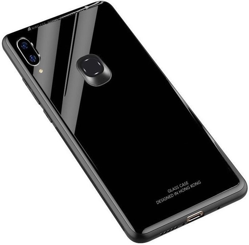 Vodex Back Cover for Vivo V11  (Black, Grip Case, Pack of: 1)