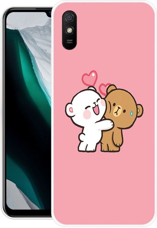 Vaultart Back Cover for Xiaomi MI Redmi 9i Sport  (Multicolor, Dual Protection, Silicon, Pack of: 1)