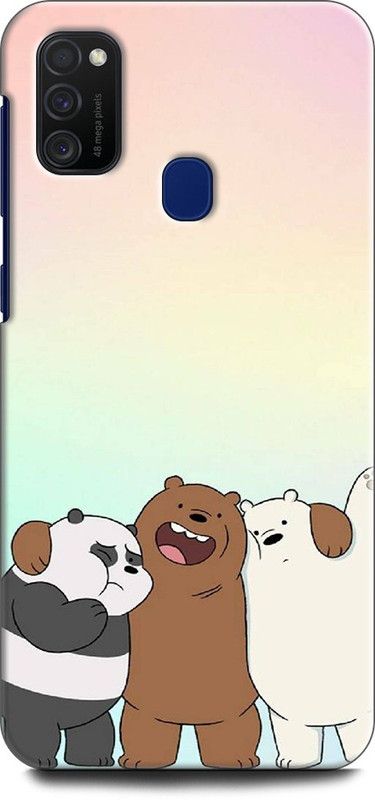 Afterglow Back Cover for SAMSUNG Galaxy M21 PANDA, PANDA, PANDA LOVE, PANDA IMAGE, CUTE, FUNNY, CARTOON  (Multicolor, Shock Proof, Pack of: 1)