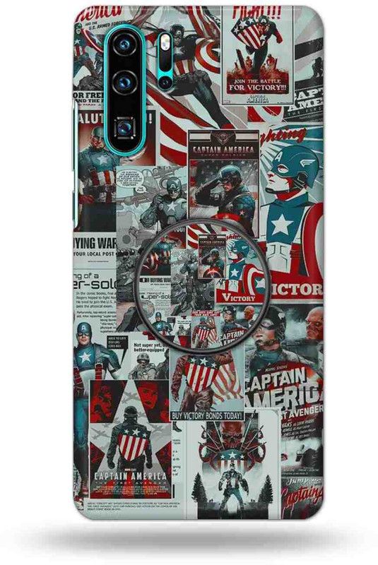 NDCOM Back Cover for Huawei P30 Pro  (Multicolor, Pack of: 2)
