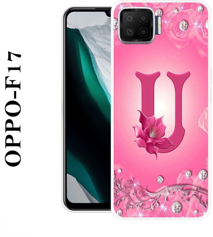 SUPER CASE Back Cover for Oppo F17  (Pink, Grip Case, Silicon)