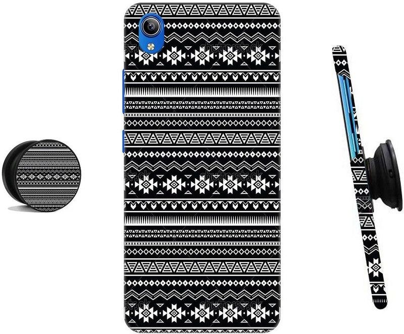 MY SWAG Back Cover for Mi Redmi 7A  (Black, White, Cases with Holder)