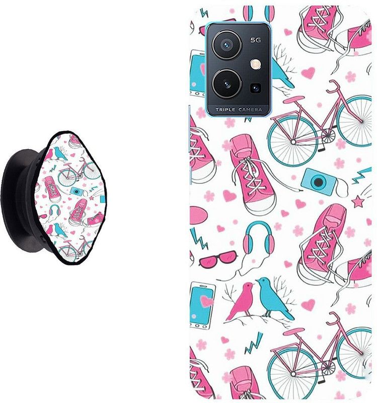 KIZIN Back Cover for Vivo T1 5G  (Multicolor)