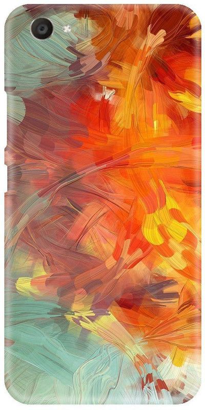 Smutty Back Cover for VIVO Y55, VIVO Y55L, VIVO Y55s, Vivo 1603 - Paint Canvas Print  (Multicolor, Hard Case)